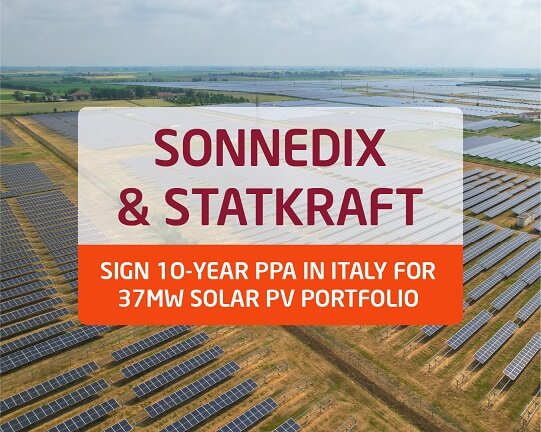 Sonnedix and Statkraft sign other Long-term PPAs for a new 34MWp Solar ...